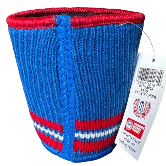 Kolder NWT KU Jayhawk Head Kansas Can Cooler - Picture 2 of 6